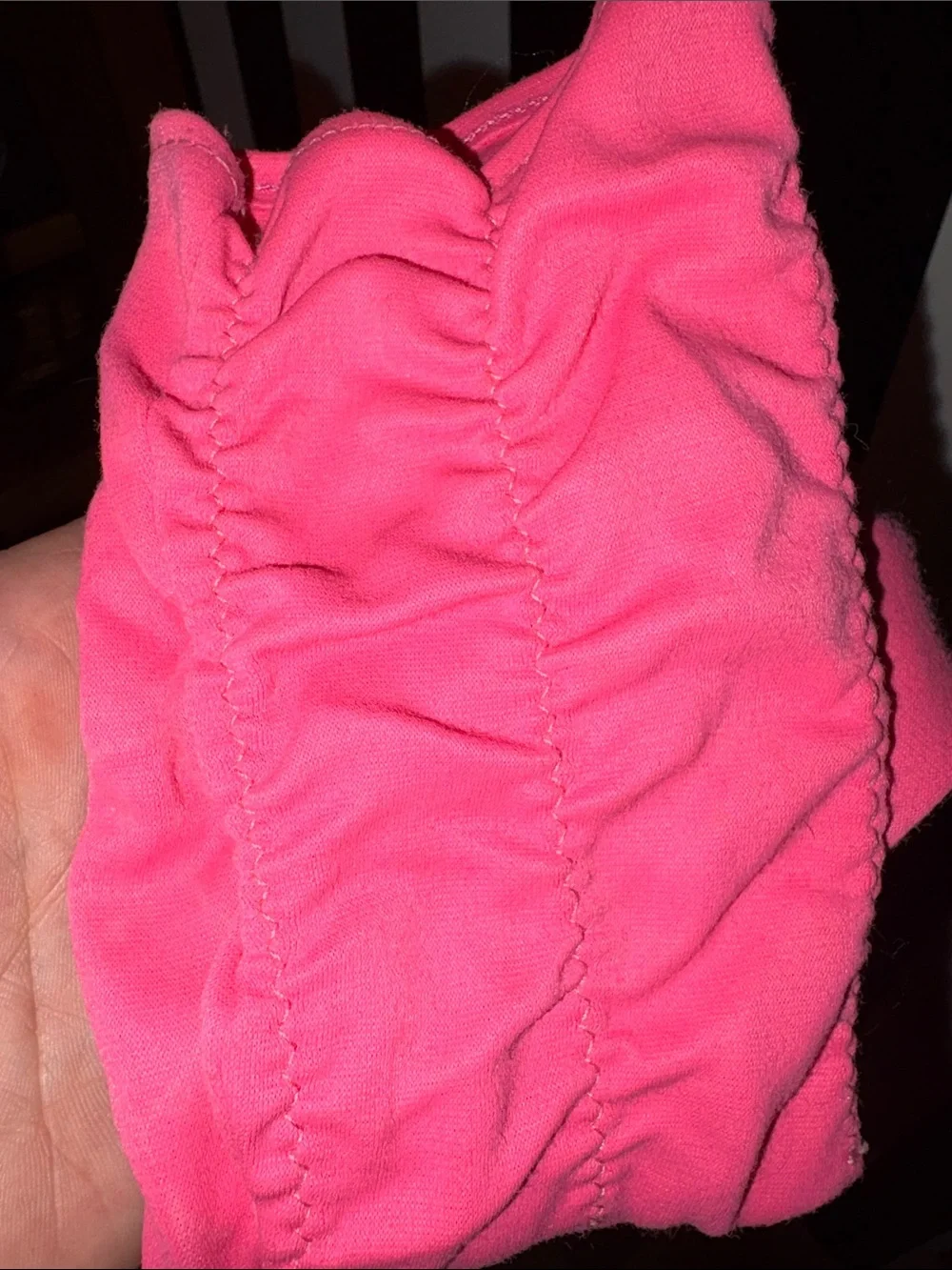 Vintage Pink Ruched Long Gloves Retro Formal Wear Fancy Dress